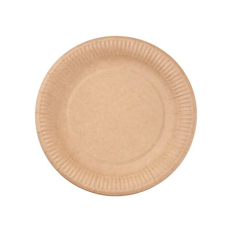 8-pulgada na Kraft Party Plate – Eco-Friendly