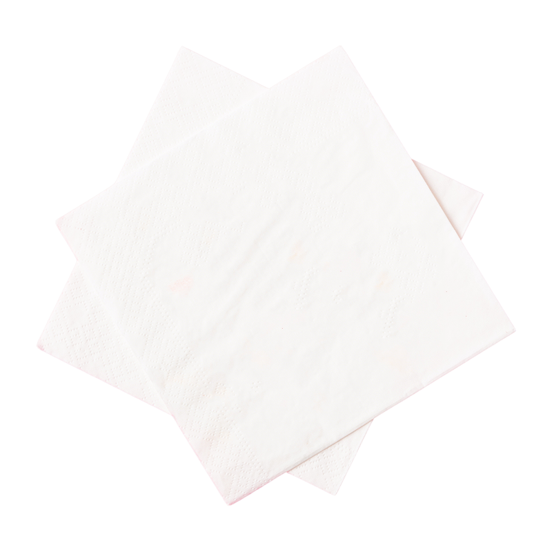 Napkin ng Puting Inumin