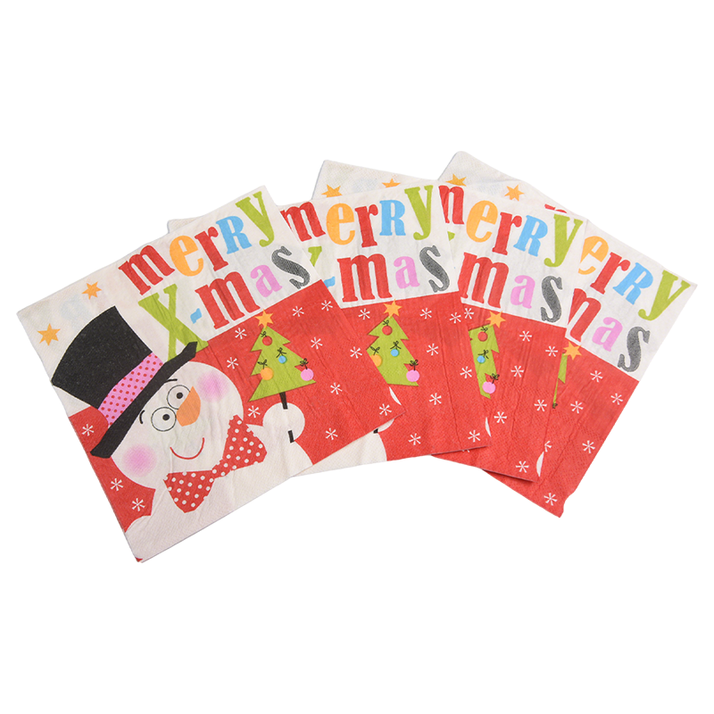 Custom na Image Text Napkin